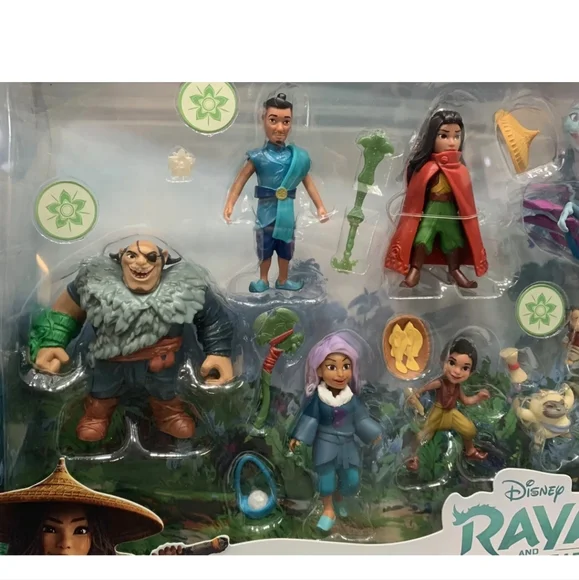 New - Disney Raya and the Last Dragon Land of Kumandra Set. - Picture 3 of 4